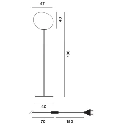 Outlet Gregg Grande Terra Hotellerie|Stehleuchten