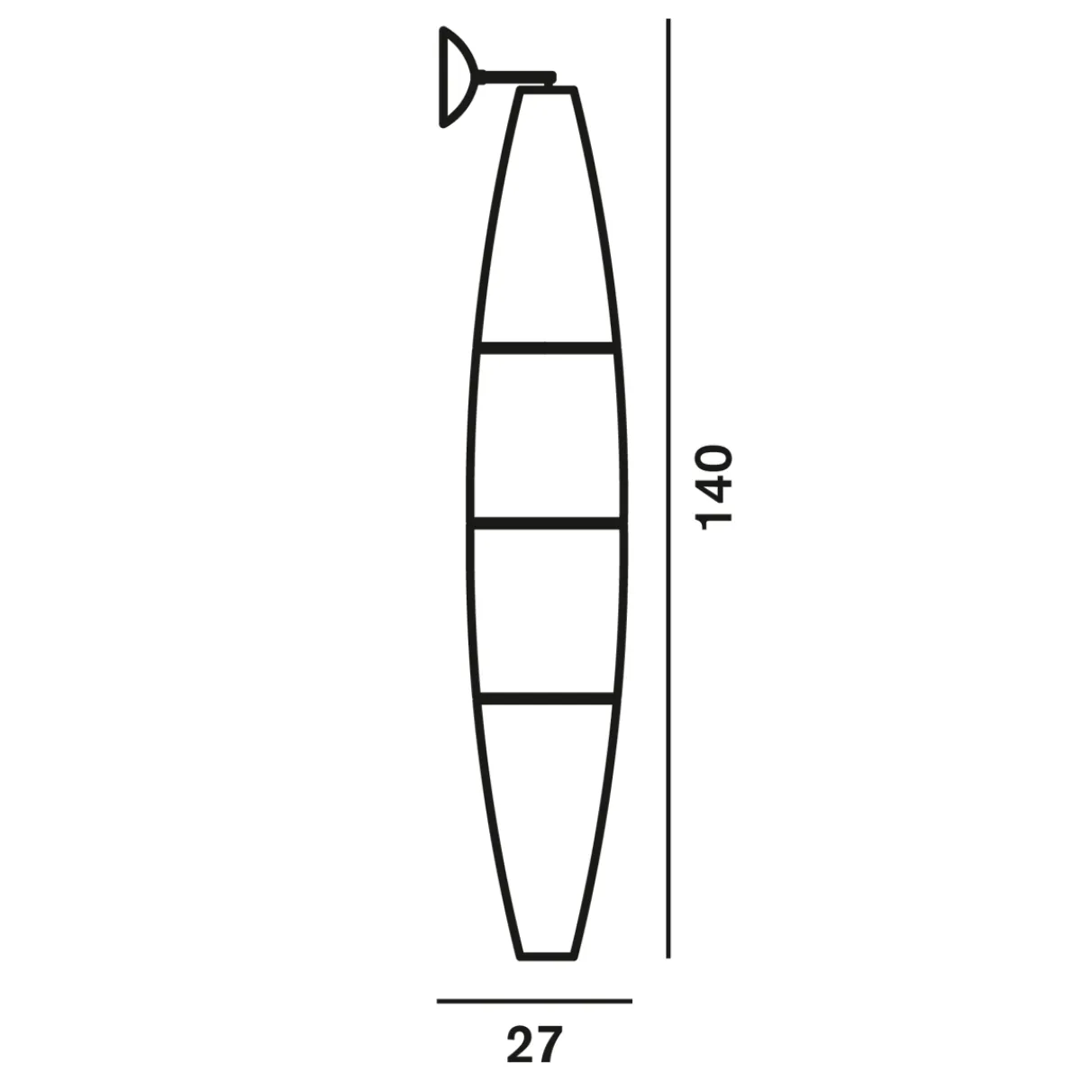 Havana Sospensione / Parete, Rückläufer Wandleuchten|Pendelleuchten