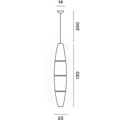 Sale Havana Sospensione / Parete Wohnzimmer|Schlafzimmer