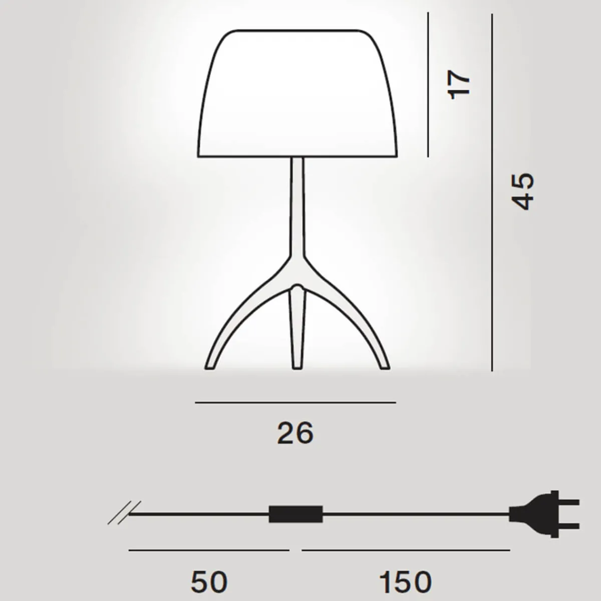 New Lumiere Nuances Grande Tavolo, mit Dimmer Hotellerie|Wohnzimmer