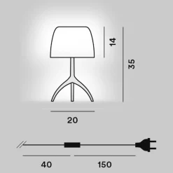 Online Lumiere 30th Piccola Tavolo Hotellerie|Tischleuchten