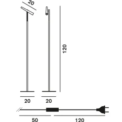 Clearance Magneto LED Terra Stehleuchten|Wohnzimmer
