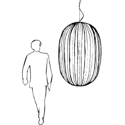 Clearance Plass Grande LED Sospensione Pendelleuchten|Wohnzimmer