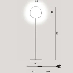 Online Rituals XL Terra Stehleuchten|Schlafzimmer