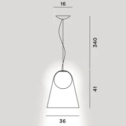 Outlet Satellight Sospensione Pendelleuchten|Wohnzimmer