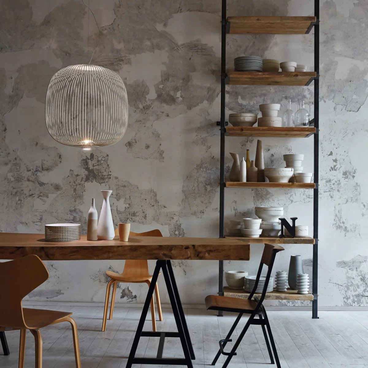 Outlet Spokes 2 Midi LED Sospensione, dimmbar Wohnzimmer|Pendelleuchten