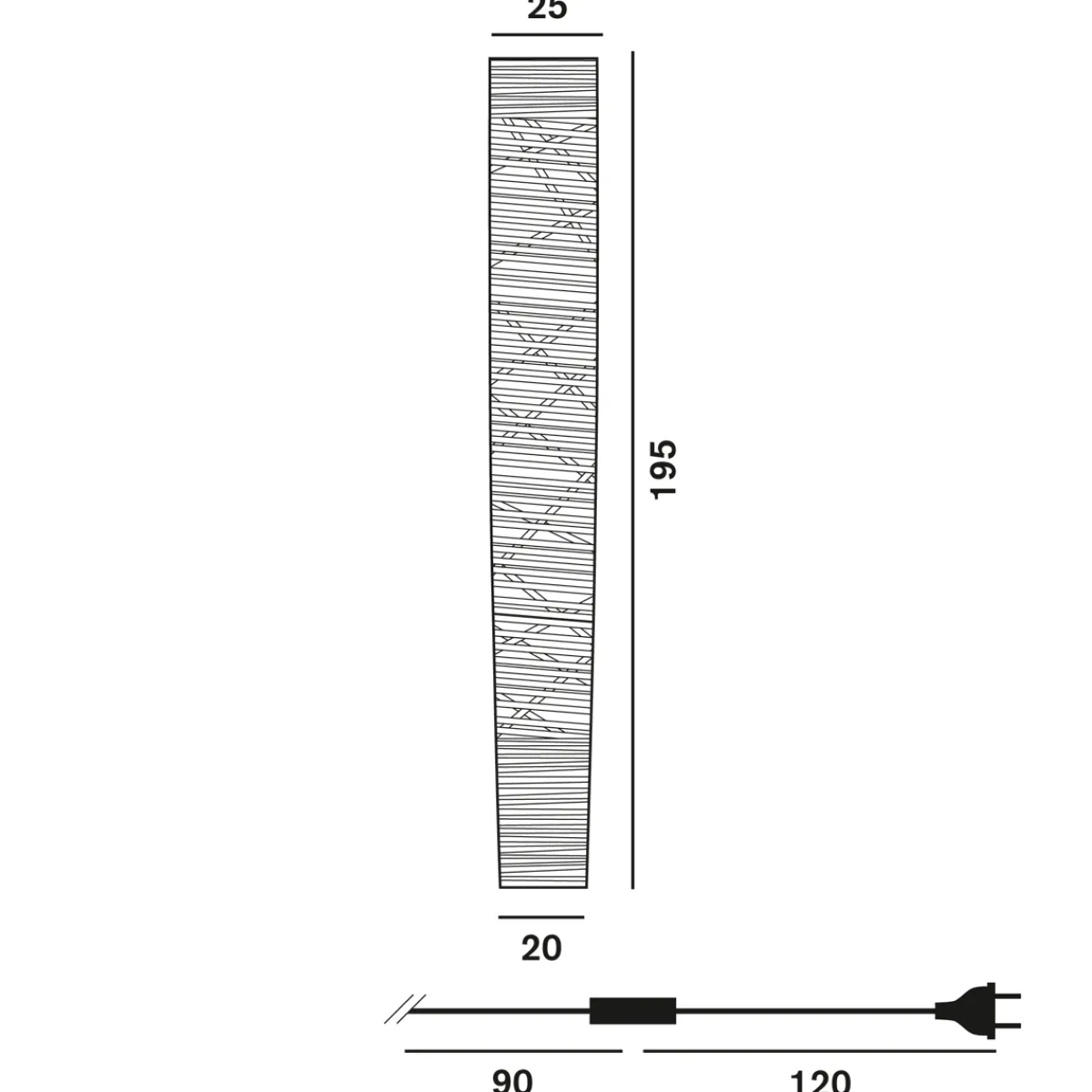 Clearance Tress Grande Terra Stehleuchten|Schlafzimmer