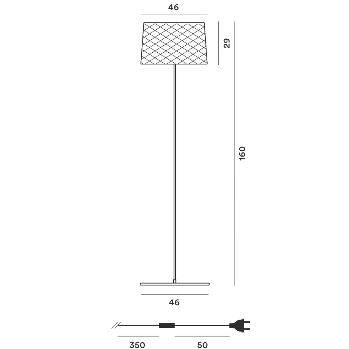 Discount Twiggy Grid LED Lettura Outdoor Terrassen|Dekorative Leuchten