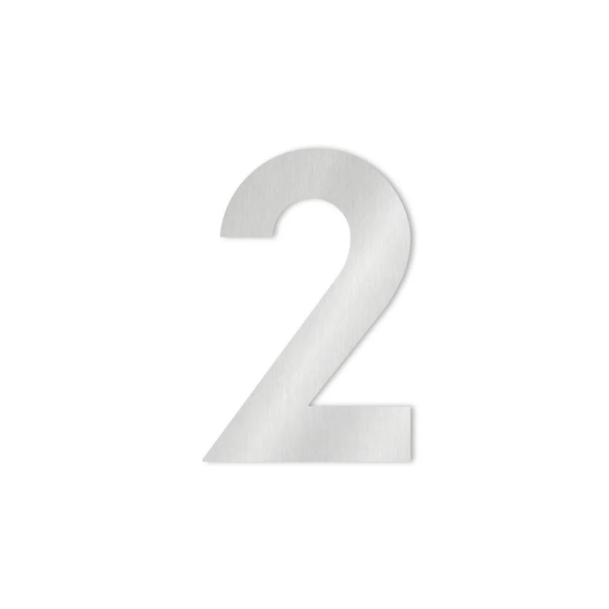 Clearance Midi Hausnummer, Edelstahl, Auslaufmodell Hausnummern & Briefkästen