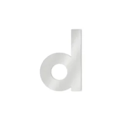 Clearance Midi Hausnummer, Edelstahl, Auslaufmodell Hausnummern & Briefkästen