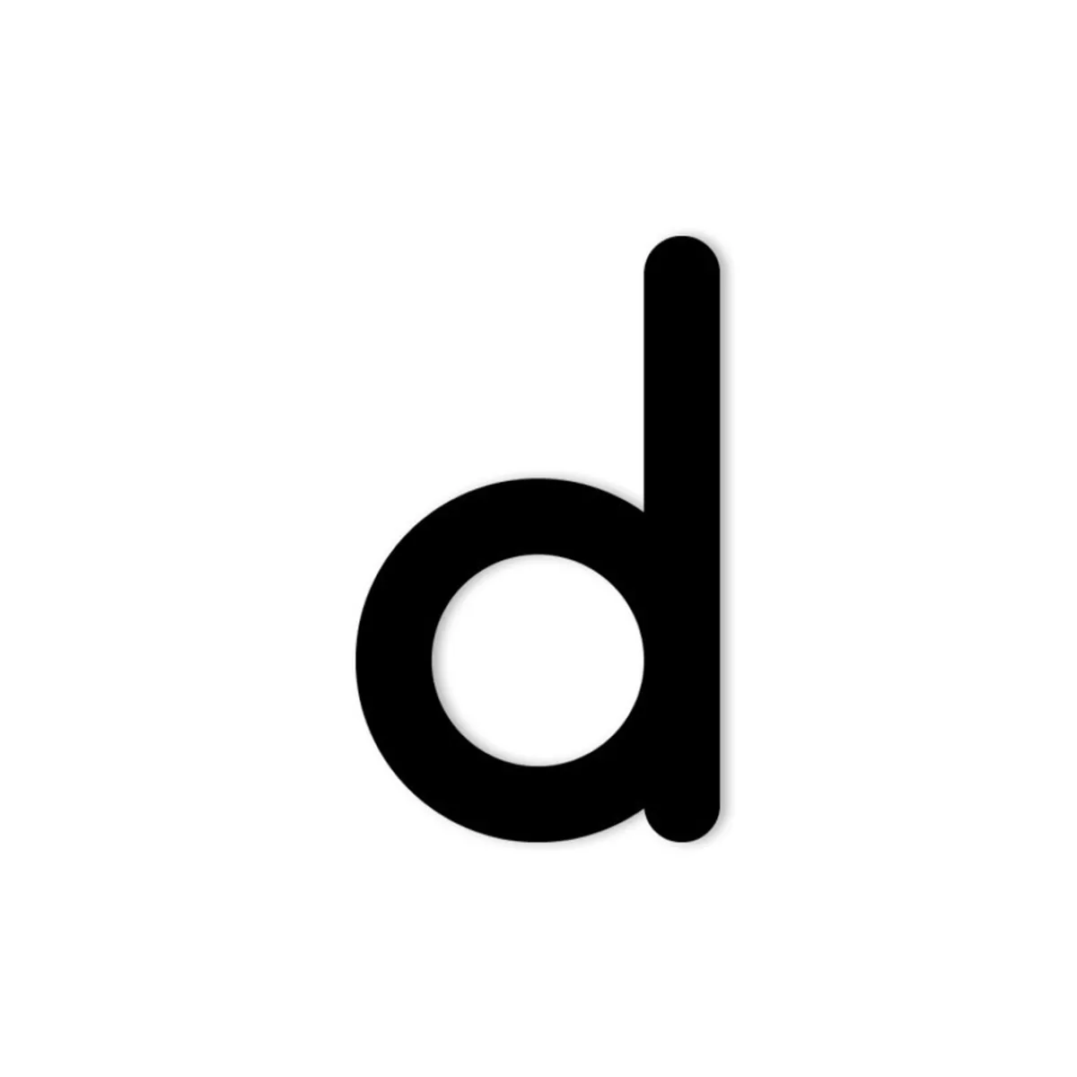 Outlet Stic Hausnummer, Höhe: 8 cm, Auslaufmodell Hausnummern & Briefkästen