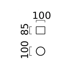 Online Dora LED Deckenleuchte, rund Schlafzimmer|Flur