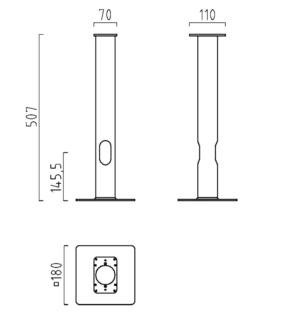 Sale Erdstück A19900 für Außenleuchten Montagezubehör