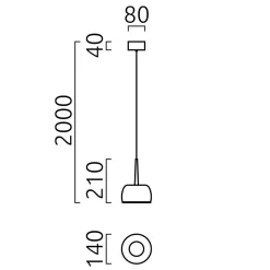 New Flute LED Pendelleuchte Pendelleuchten