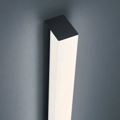 Clearance Lado LED Wand- / Spiegelleuchte, schwarz matt Flur|Badezimmer