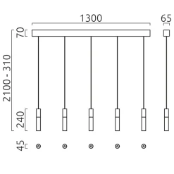 Sale Lidos LED Pendelleuchte Küche|Essbereiche