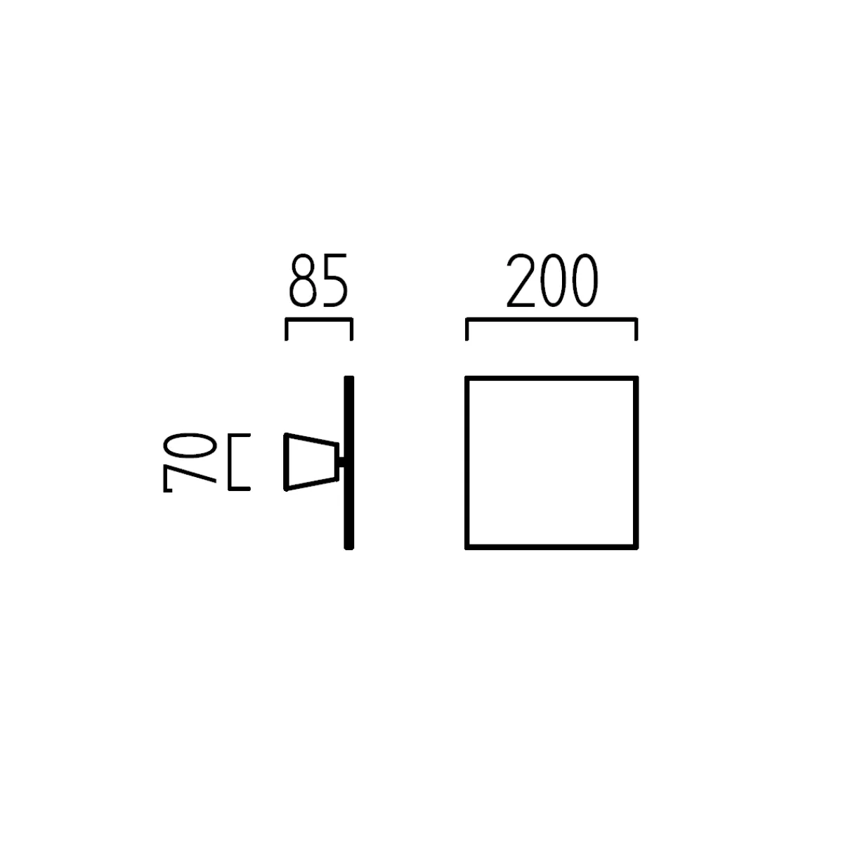 Discount Meta LED Außenwandleuchte Fassaden|Wandleuchten