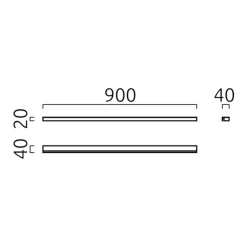 Online Onta LED Spiegelleuchte Flur|Badezimmer