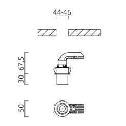 Sale Pic LED Deckeneinbaustrahler Acryl, Auslaufmodell Deckenleuchten|Flur