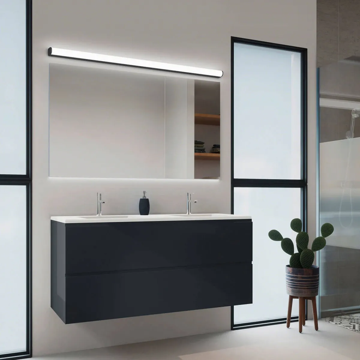 New Ponto LED Wandleuchte Flur|Badezimmer