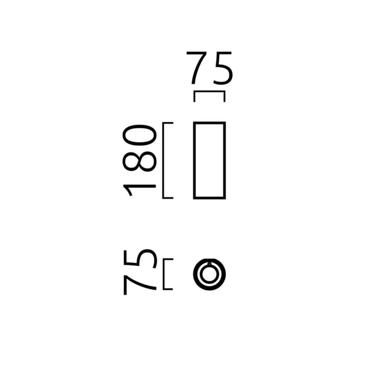 Discount Swift LED Außenwandleuchte Wandleuchten