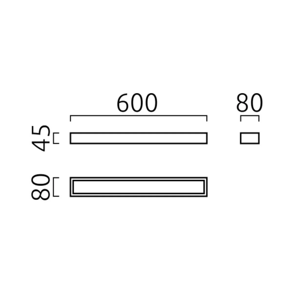 New Theia LED Wandleuchte Schlafzimmer|Flur