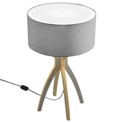 Body Tischleuchte, Fuß: Multiplex grau, Auslaufmodell Tischleuchten|Schlafzimmer