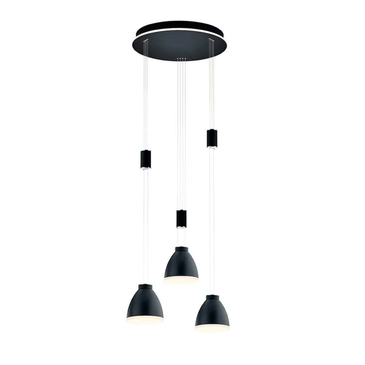 Hot Leni LED Pendelleuchte, 3-flg., mit Rondell Essbereiche|Pendelleuchten