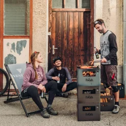 New Beer Box Feuerkorb, Grill & Hocker Aufbewahrung|Gartenmöbel
