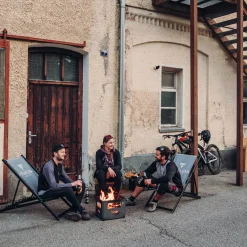 New Beer Box Feuerkorb, Grill & Hocker Aufbewahrung|Gartenmöbel