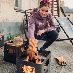 New Beer Box Feuerkorb, Grill & Hocker Aufbewahrung|Gartenmöbel