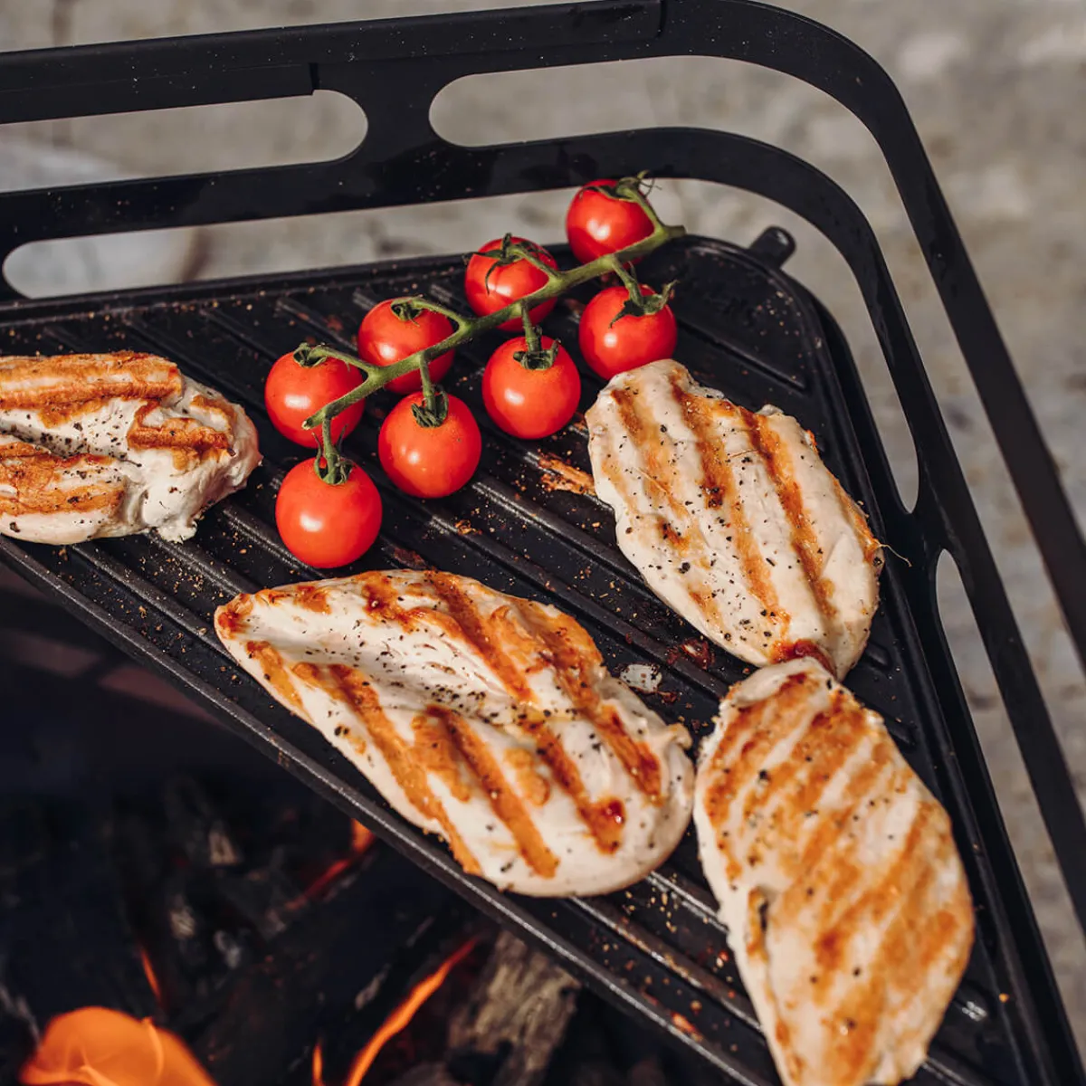 Outlet Cube Gussplatte & Plancha Grills & Pizzaöfen