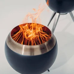 New Moon 45 Feuerschale mit niedrigem Fuß Feuerkörbe & Feuerschalen