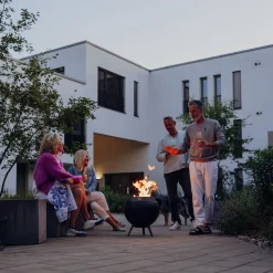 New Moon 45 Feuerschale mit niedrigem Fuß Feuerkörbe & Feuerschalen