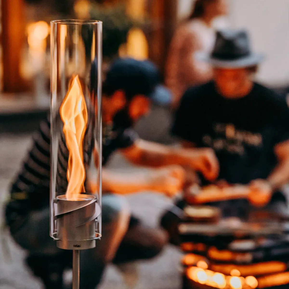Spin 120 Fackel & Windlicht, inkl. Bioethanol Brenngel Kerzen & Windlichter|Kerzen & Windlichter