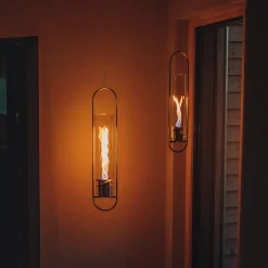 New Spin 120 Hängefeuer & Windlicht, inkl. Bioethanol Brenngel Kerzen & Windlichter|Kerzen & Windlichter