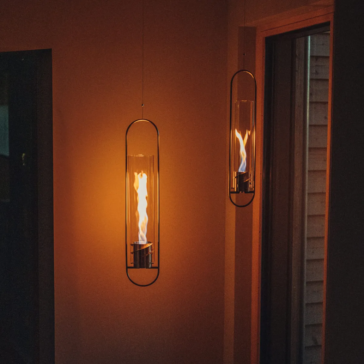 New Spin 120 Hängefeuer & Windlicht, inkl. Bioethanol Brenngel Kerzen & Windlichter|Kerzen & Windlichter