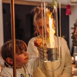 New Spin 120 Hängefeuer & Windlicht, inkl. Bioethanol Brenngel Kerzen & Windlichter|Kerzen & Windlichter