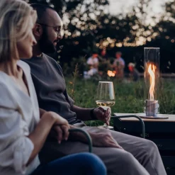 New Spin 900 Tischfeuer & Windlicht, inkl. Bioethanol Flüssig-Brennstoff Weihnachtsbeleuchtung|Kerzen & Windlichter