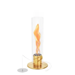 New Spin 900 Tischfeuer & Windlicht, inkl. Bioethanol Flüssig-Brennstoff Weihnachtsbeleuchtung|Kerzen & Windlichter