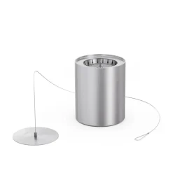 New Spin 900 Tischfeuer & Windlicht, inkl. Bioethanol Flüssig-Brennstoff Weihnachtsbeleuchtung|Kerzen & Windlichter