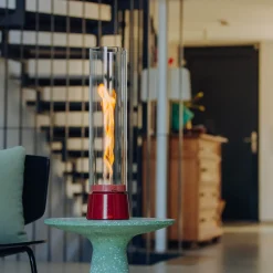 New Spin air 1200 Tischfeuer & Windlicht, inkl. Bioethanol Flüssig-Brennstoff Weihnachtsbeleuchtung|Kerzen & Windlichter