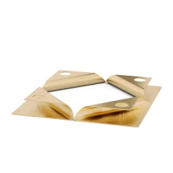 New Square Candle Kerzenhalter, 4er-Set Weihnachtsbeleuchtung|Kerzen & Windlichter