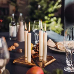 New Square Candle Kerzenhalter, 4er-Set Weihnachtsbeleuchtung|Kerzen & Windlichter