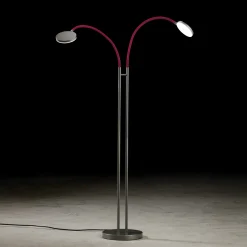 Discount Flex Twin LED Stehleuchte Arbeitszimmer|Büros