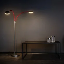 Discount Flex Twin LED Stehleuchte Arbeitszimmer|Büros