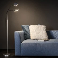 Discount Flex Twin LED Stehleuchte Arbeitszimmer|Büros