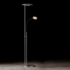 Discount Nova Flex LED Deckenfluter mit Lesearm Stehleuchten|Leseleuchten