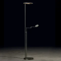 New Nova Plano LED Deckenfluter mit Lesearm Stehleuchten|Leseleuchten