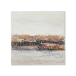 Online Gemälde Abstrakt in Nude und Rosa I, 60 x 60 cm Bilder|Flur